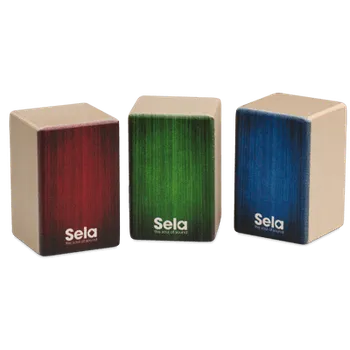 Perkuse SELA SE108 Mini Cajon Shaker Set