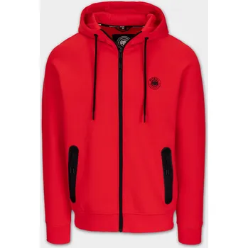 Pánská mikina PitBull West Coast Pánská mikina DOGWOOD KPZ - červená - PWC_PMDOGWOOD_RED Velikosti: M