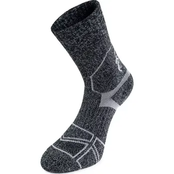 Pánské ponožky CXS MERINOFLEX / Ponožky z merino vlny - tmavě modrá 42-44