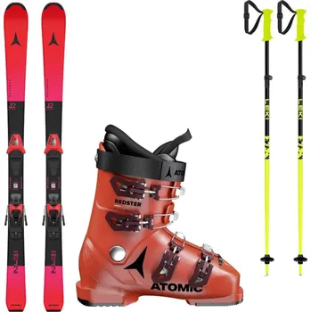 Sjezdové lyže Lyžařský set ATOMIC Redster J2 130-150 cm