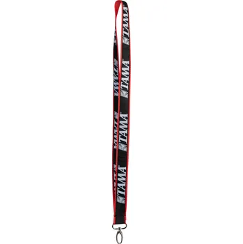 TAMA Lanyard - Red/Black with white logo
