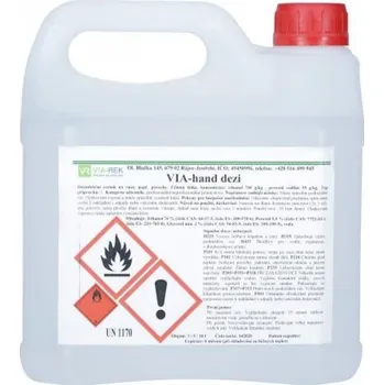 Dávkovač mýdla VIA-REK VIA-hand dezi 3l