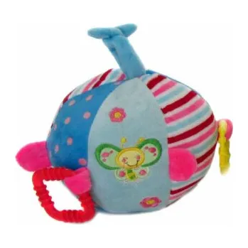 Chrastítko koule modrá – 14 cm