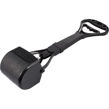 Toaleta pro kočku Merco Picker Long sběrač psích exkrementů – sada 3 ks, černá