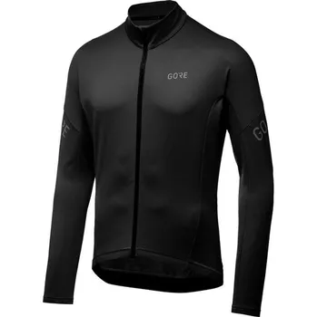 cyklistický dres Cyklistický dres pánský GORE C3 Thermo Jersey black - XL