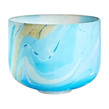 Hudební nástroj MEINL MCSB10G Marble Crystal Singing Bowl 10"