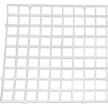 Akvarijní filtr Plastová mřížka 30 x 30 cm, bílá