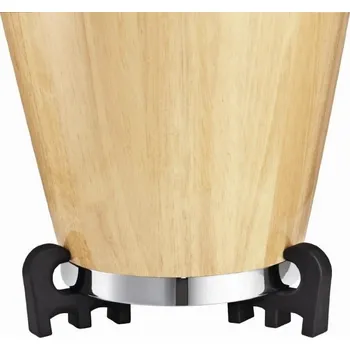 Bicí nástroj MEINL MCR-BK Rubber Tip Conga Stand 4 Pieces