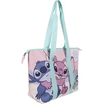 Plážová taška na rameno Disney|Lilo & Stitch: Život je lepší na pláži (objem 23 litrů|47 x 33 x 15 cm)