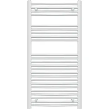 Radiátor NOVASERVIS Radiátor Novaservis, 120x63 cm, oblý, bílá, 600/1200,1 600/1200,1