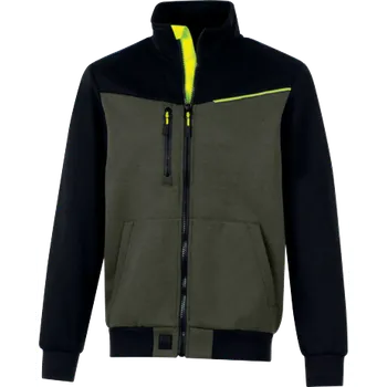 pracovní mikina Delta Plus Pracovní mikina SWABI hnědožlutá / černá - 3XL