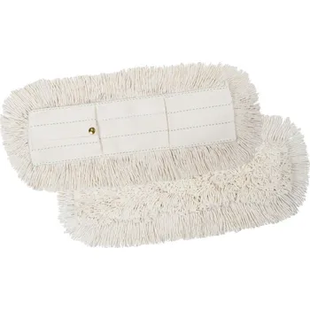 mop Mop na suché vytírání, bavlna, 100 cm, s knoflíky
