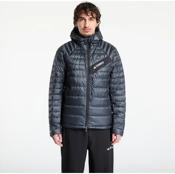 Bunda adidas Terrex Techrock CLIMAWARM+ Down Hooded Jacket Carbon M