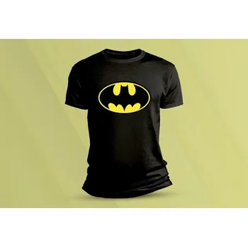 Dětské bavlněné tričko Batman 1. Černá velikost 140 (9-11 let)