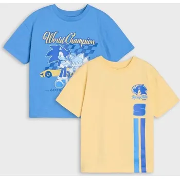 Chlapecké tričko Sinsay - Sada 2&nbsp;triček Sonic The Hedgehog - vícebarevná - 248EC-MLC - 248EC-MLC-122