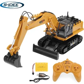 RC model auta Huina RC pásový barg s radlicí a kovovou lžící 1:16 (DOPRAVA ZDARMA)