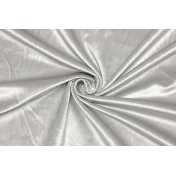 Samet bavlněný - Šedý 2. Jakost