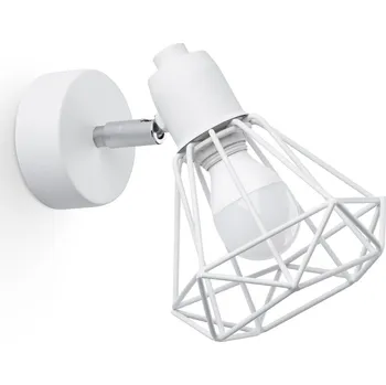 Nástěnné svítidlo Nástěnné svítidlo ARTEMIS 1 bílé moderní kovové s otočným stínidlem do obýváku a ložnice