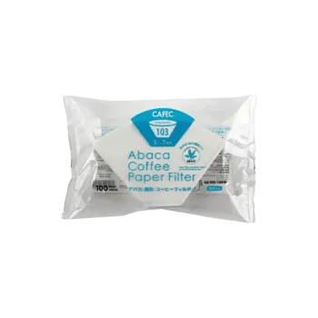 Příprava kávy Cafec AB-103 Trapezoid Papírové filtry pro ploché dno - 100 ks