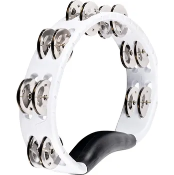 Perkuse MEINL HTMT1WH Headliner ABS White Tambourine (steel)