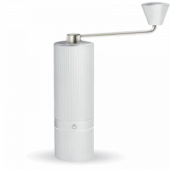 Mlýnek na kávu Nuttii Panacle G1S - ruční mlýnek - bílý