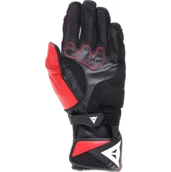 Moto oblečení DAINESE REACTO CARBON LONG GLOVES BLACK/RED-LAVA - XL