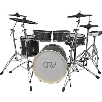 Elektronické bicí sada GRV VR-2500T-MK E-drum Set (Matte Black)