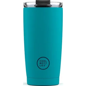 Termohrnek Nerezový termohrnek Cool Bottles Vivid Turquoise, 550 ml