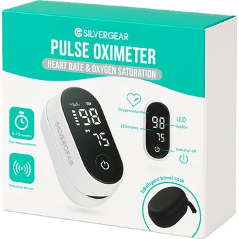 Měřič tělesných funkcí SilverGear Pulzní oxymetr