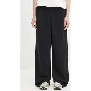 Tepláky Pangaia DNA Double Jersey Pleated Trousers 10002356 černá 99X, vel. M