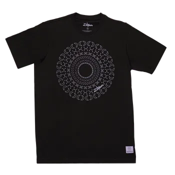 ZILDJIAN 400th Anniversary T-shirt (L) Black