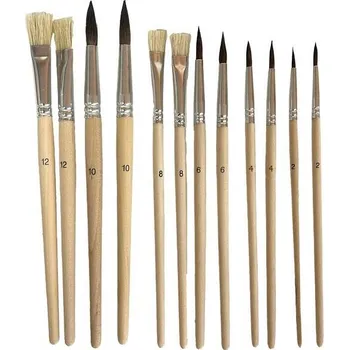 Umělecký štětec AUREDNIK Štětce - sada 12 ks