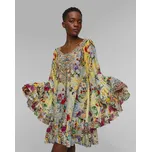 Květované Hedvábné šaty Camilla 33237-florfant