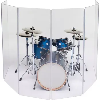 Příslušenství pro bicí nástroj GRV DS-H6 Acrylic Drum Shield (168x360 cm)