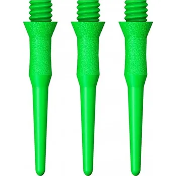 Příslušenství pro šipky Hroty Soft Mission Titan Drift Neon Green 50 Ks