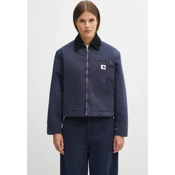 Dámské oblečení Bavlněná bunda Carhartt WIP W' OG Detroit Jacket, XS, námořnická modř, 59X