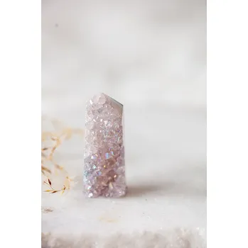 Sběratelství YogaDay Aura achátová věž s geodou číslo: 4