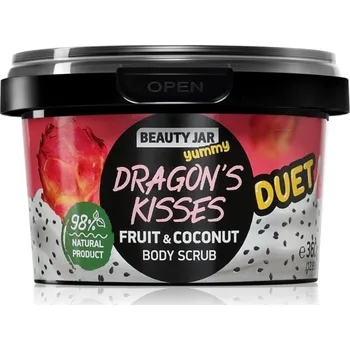Koupelová kosmetika Beauty Jar Yummy Dragon's Kisses tělový peeling 360 g