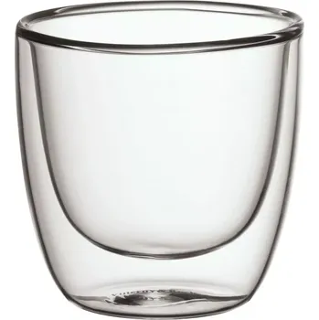 Sklenice Dvoustěnná sklenice, šálek, 110ml Manufacture Rock Villeroy & Boch (Barva-oranžová)