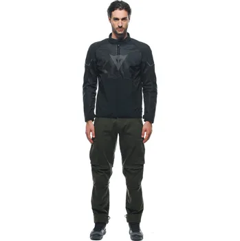 DAINESE IGNITE AIR TEX JACKET # BLACK/BLACK/GREY-REFLEX - 56