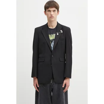 Dámské sako Sako s přídavkem vlny Aries, L, černá, 99X