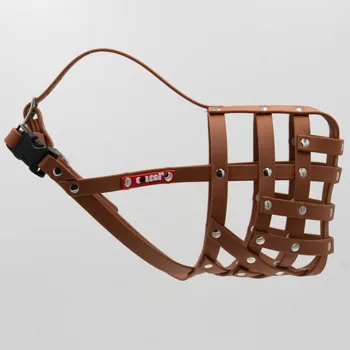 Náhubek pro psa COLORI® náhubek pro ovčácké psy L, světle hnědý, velikost 8 pes