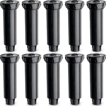 Zavlažovač Výsuvný zavlažovač Rainbird typ 1804, 10 cm (10 kusů), černá sada 10 kusů