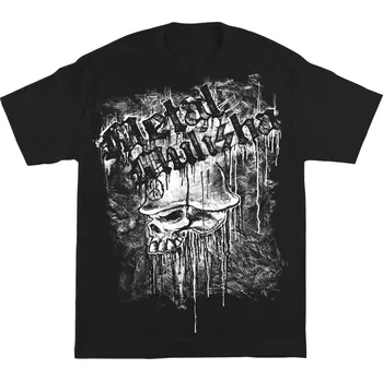 Pánské tričko METAL MULISHA Tričko METAL MULISAH DRIPSKULL TEE Barva: Černá, Velikost: XL