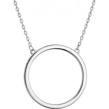 Oblečení a móda Stříbrný náhrdelník s kroužkem 62027
