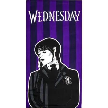Ručník - osuška Wednesday: Postava (70 x 140 cm)