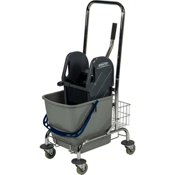 Úklidový vozík Sprintus - úklidový vozík chromovaný 1 x 27 l