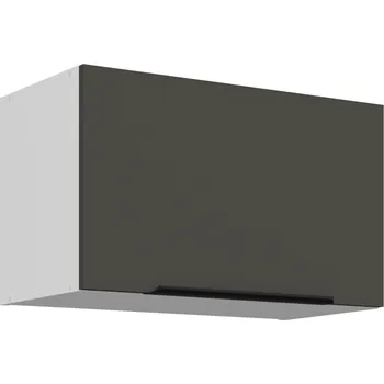 Kuchyňská skříňka 60 GU-36 1F, Horní kuchyňská skříňka nad digestoř Aria grafit​​/bílá