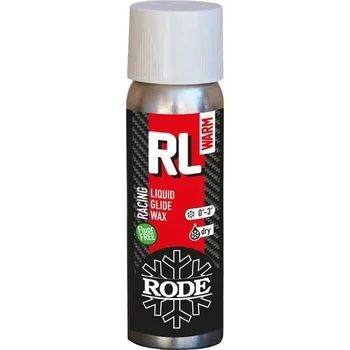 Lyžařský vosk Rode RLW Racing Liquid Wax Warm - 80 ml (0°C/+3°C) uni