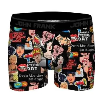 Pánské spodní prádlo Pánské boxerky John Frank JFBD370 dleobrázku M